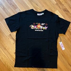 Forever 21 Hello Kitty and Friends Lunar New Year Black Graphic Tee